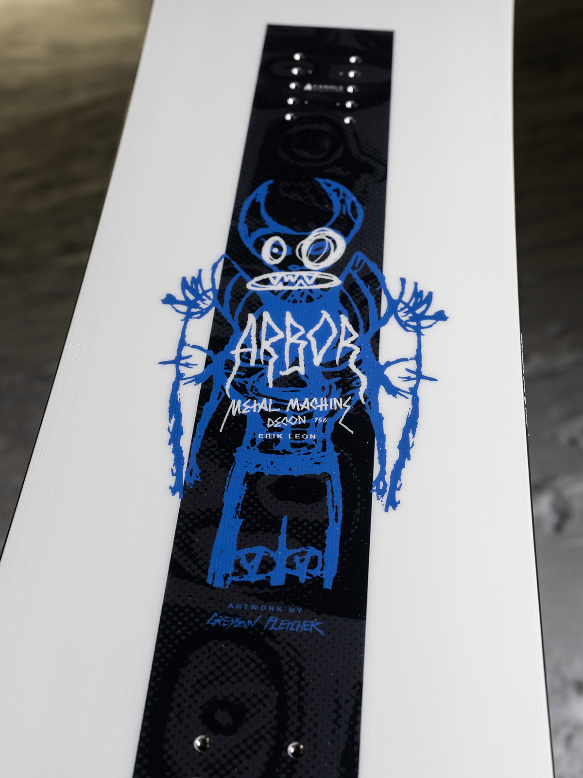 Metal Machine Decon Snowboard