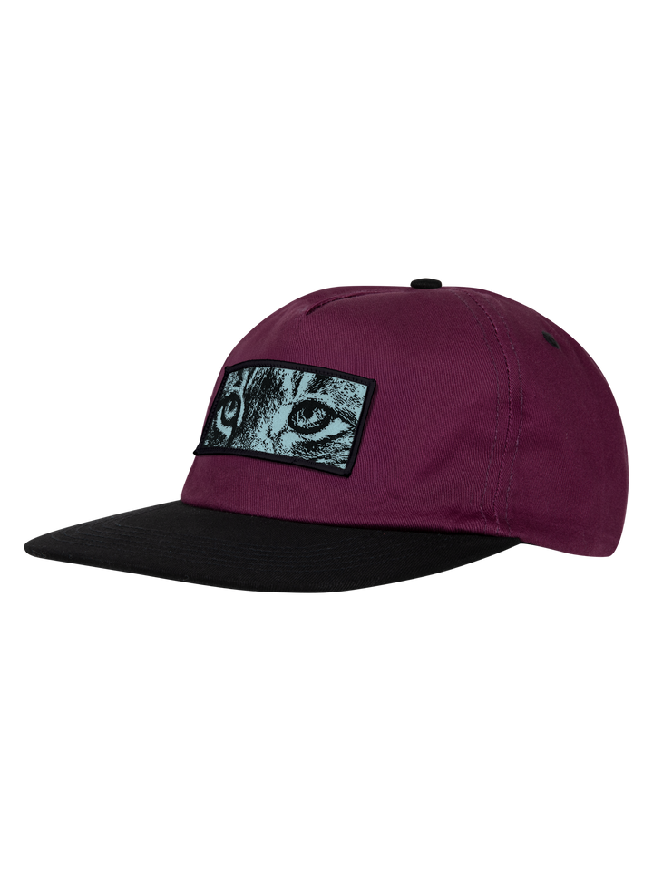 Wildcat Cap - Mulberry/Black