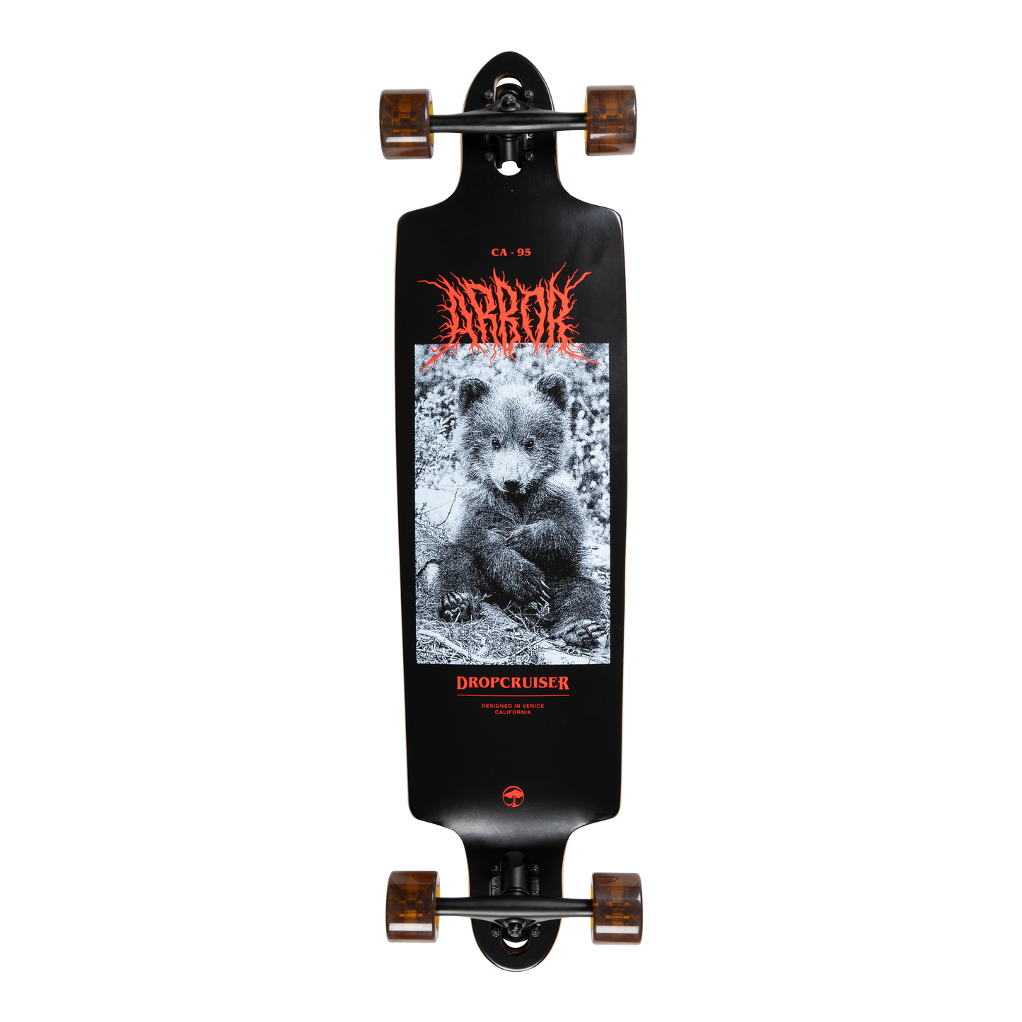 Arbor Bearcub Dropcruiser longboard - graphic