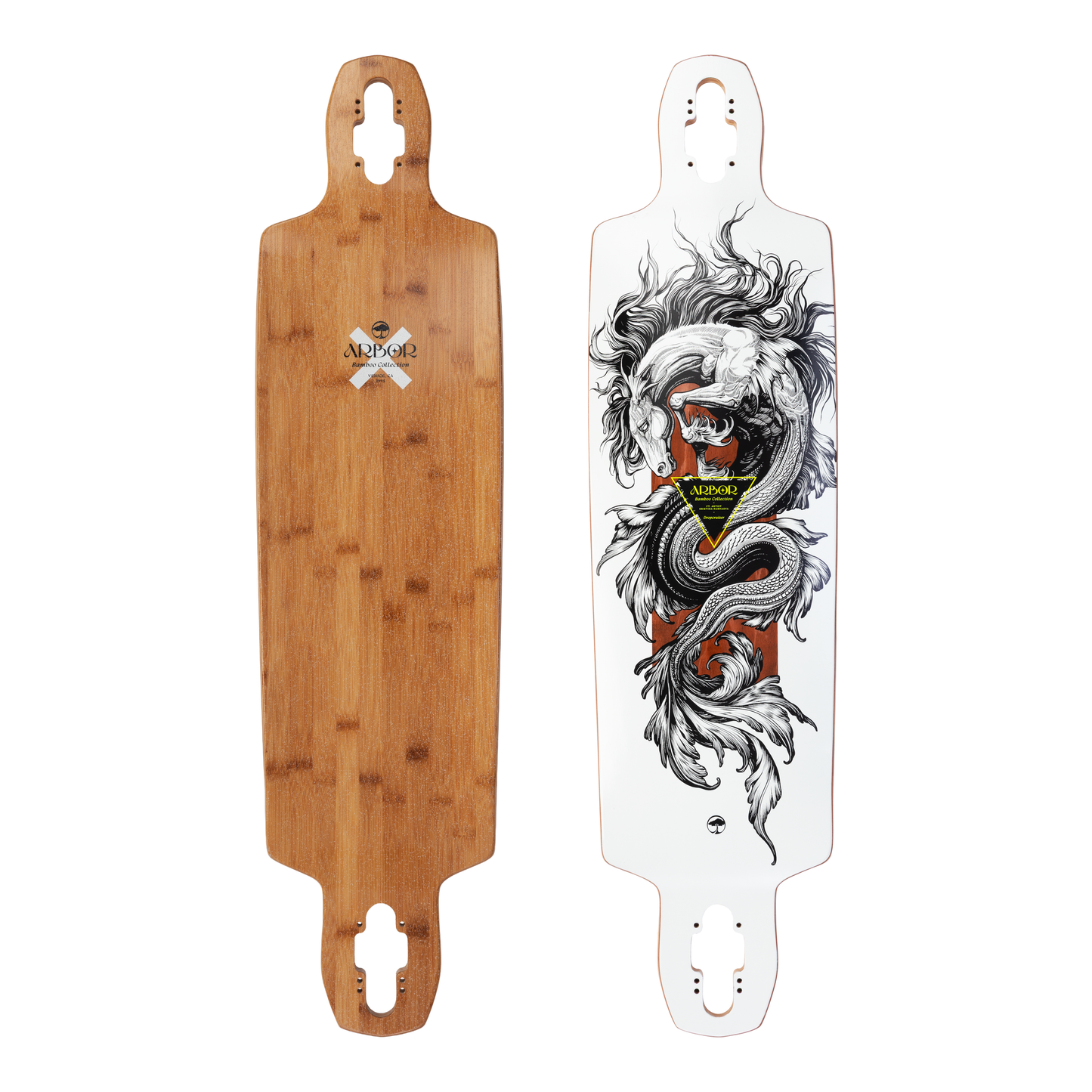 Arbor Cruiser Longboard Deck - Bamboo Dropcruiser K Darmaeva
