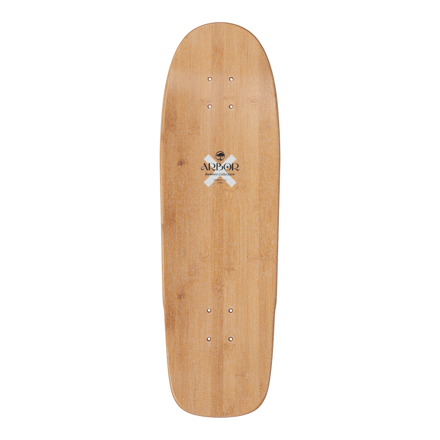Arbor Cruiser skateboard Deck - Bamboo Pilsner XL K Darmaeva - top