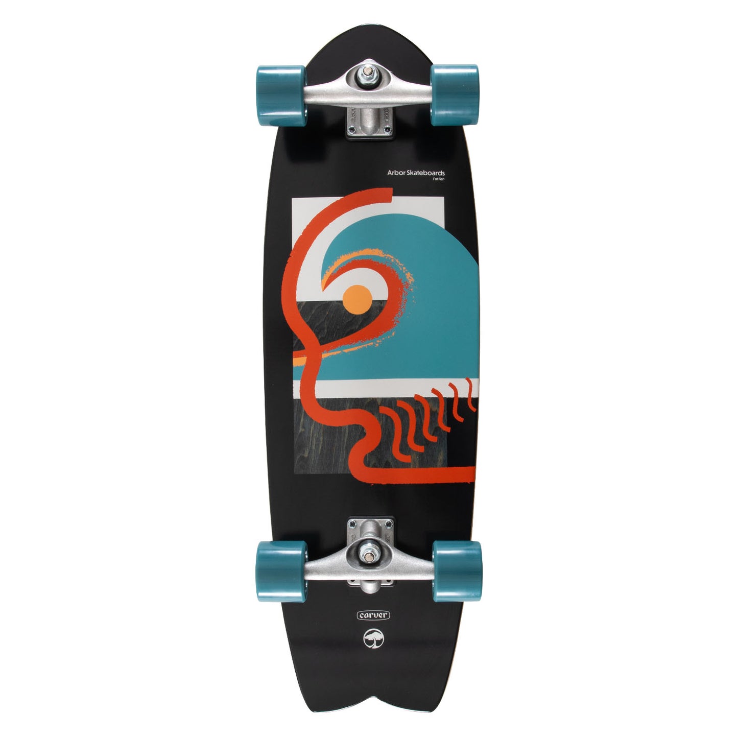 Arbor X Carver CX Surfskate Fat Fish