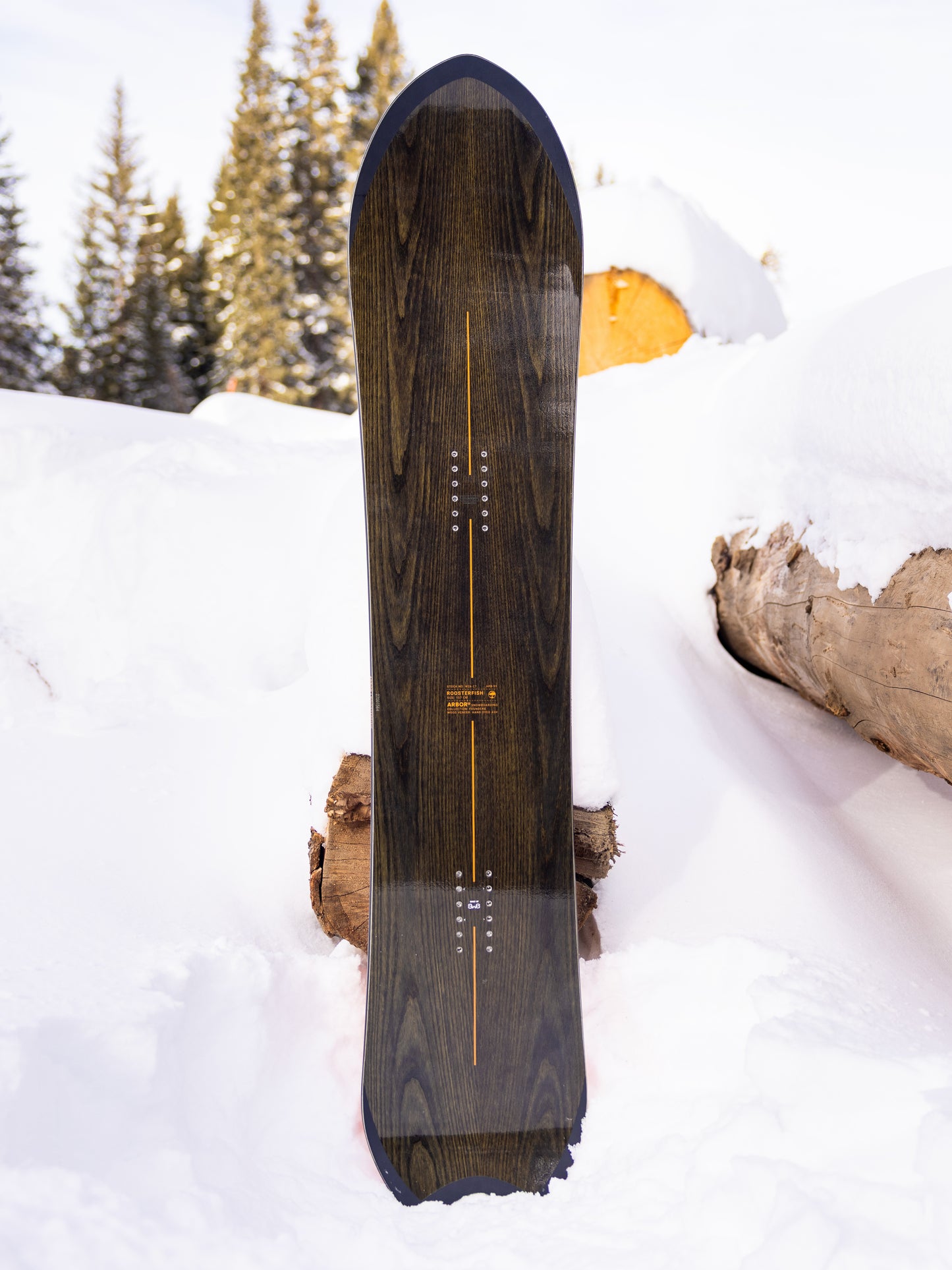Rooster Fish Snowboard