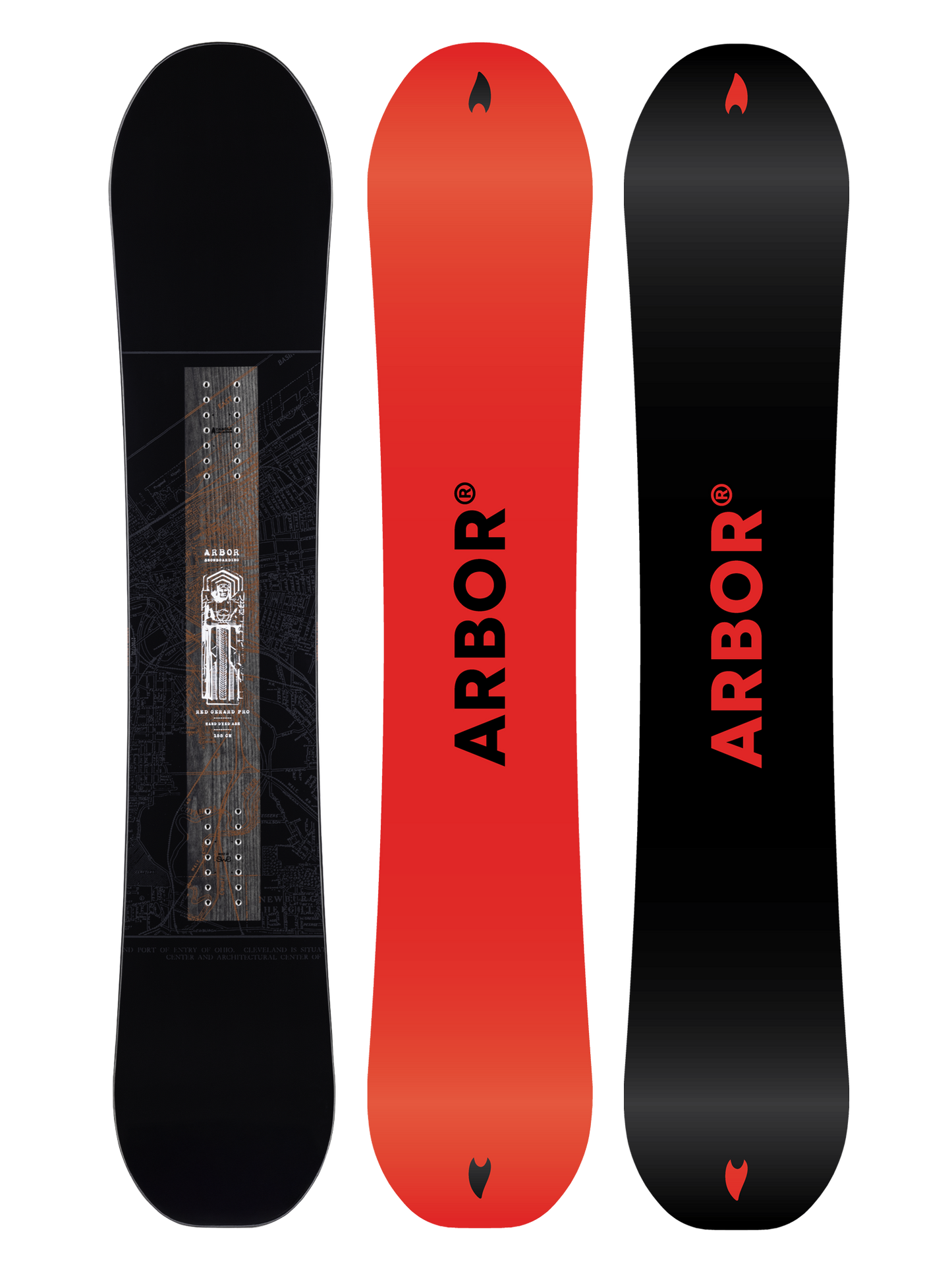 Red Gerard Pro Snowboard