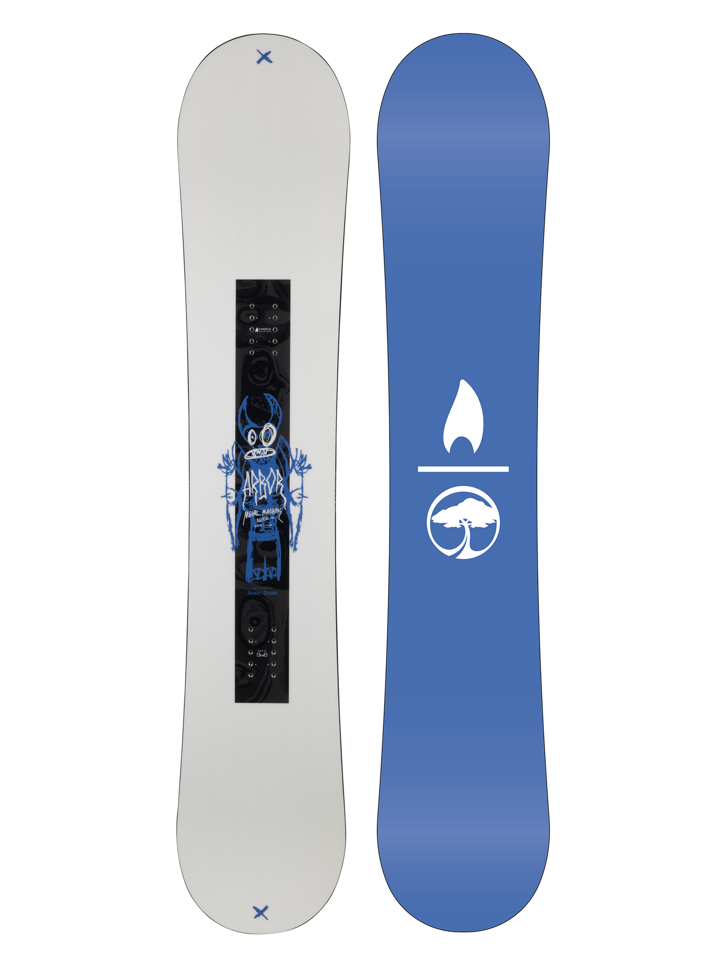 Metal Machine Decon Snowboard