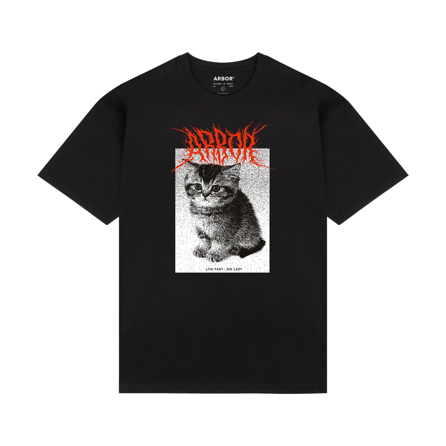 Kitten T-Shirt - Black