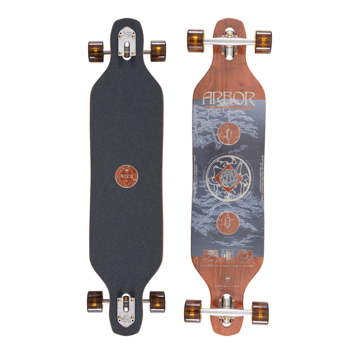 Arbor Performance Complete - Journey Evergreen Axis 40 longboard