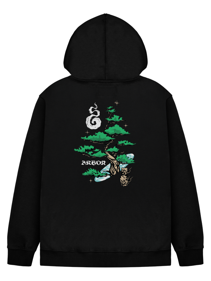 Arbor Gateway Hooded Sweatshirt Hoody Fleece Black Graphic