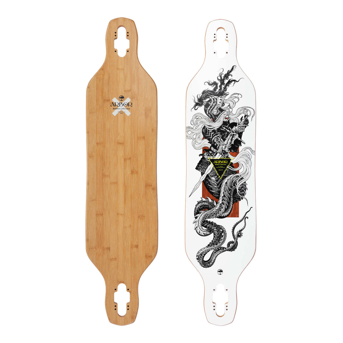 Arbor Performance Longboard Deck - Bamboo Axis 40 K Darmaeva