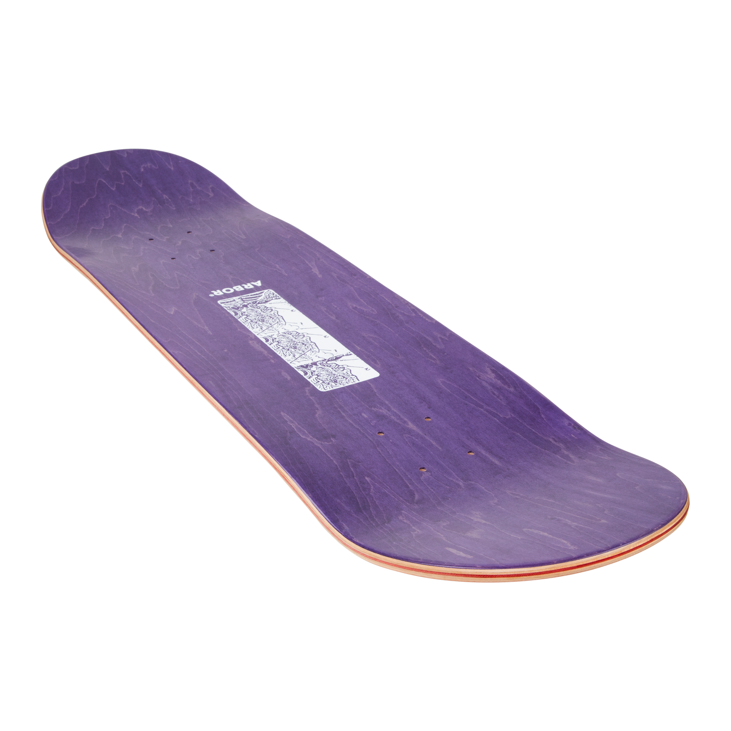 Arbor Ace Pelka Pro Skateboard Deck - Anatomy 8.75 - quarter