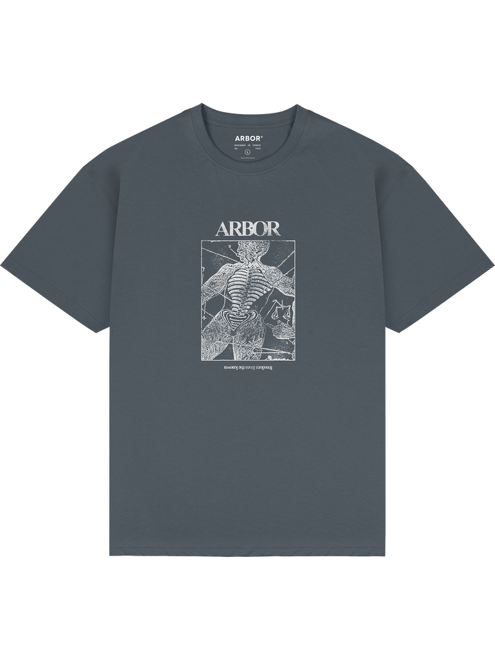 Anatomy T-Shirt - Charcoal