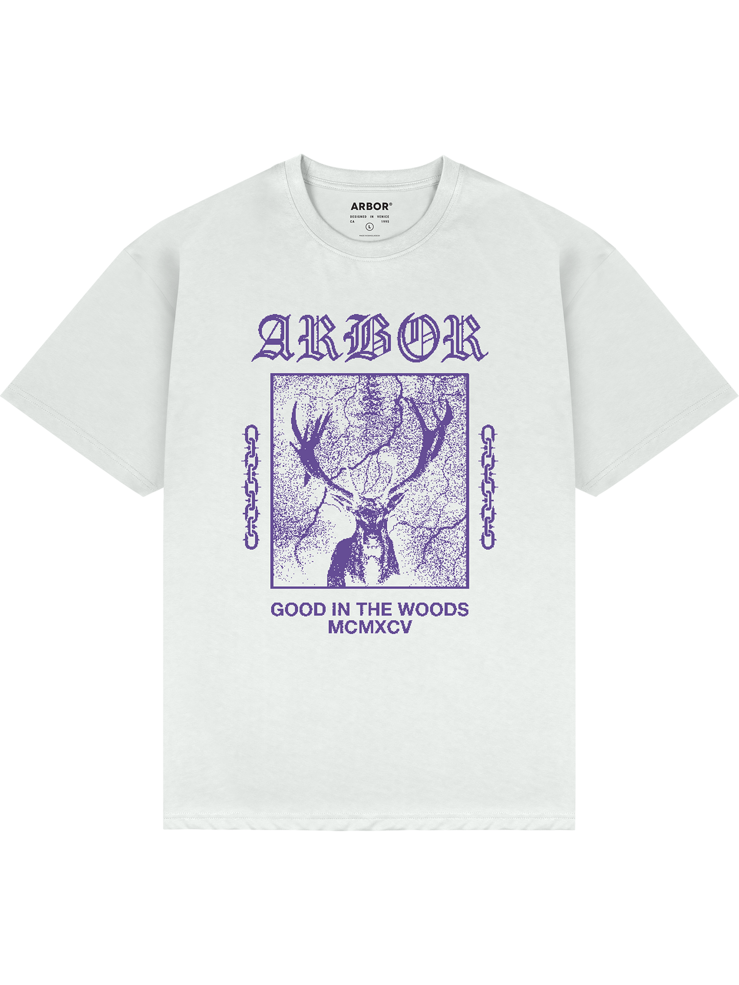 Stag T-Shirt - White