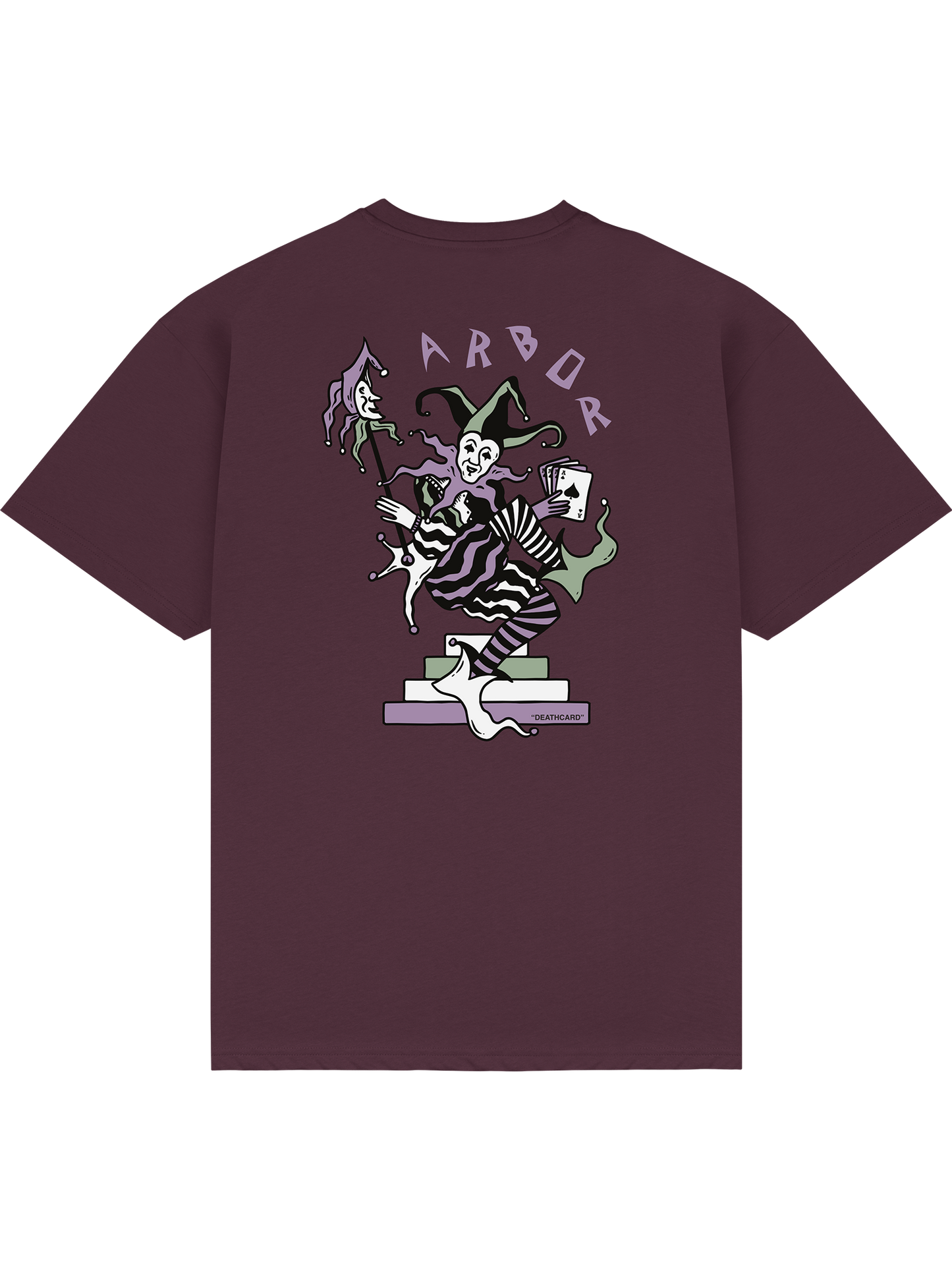 Deathcard T-Shirt - Mulberry