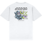 Arbor Throwing Bones T-Shirt Tee White graphic