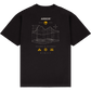 Arbor Coda T-Shirt Tee Black graphic