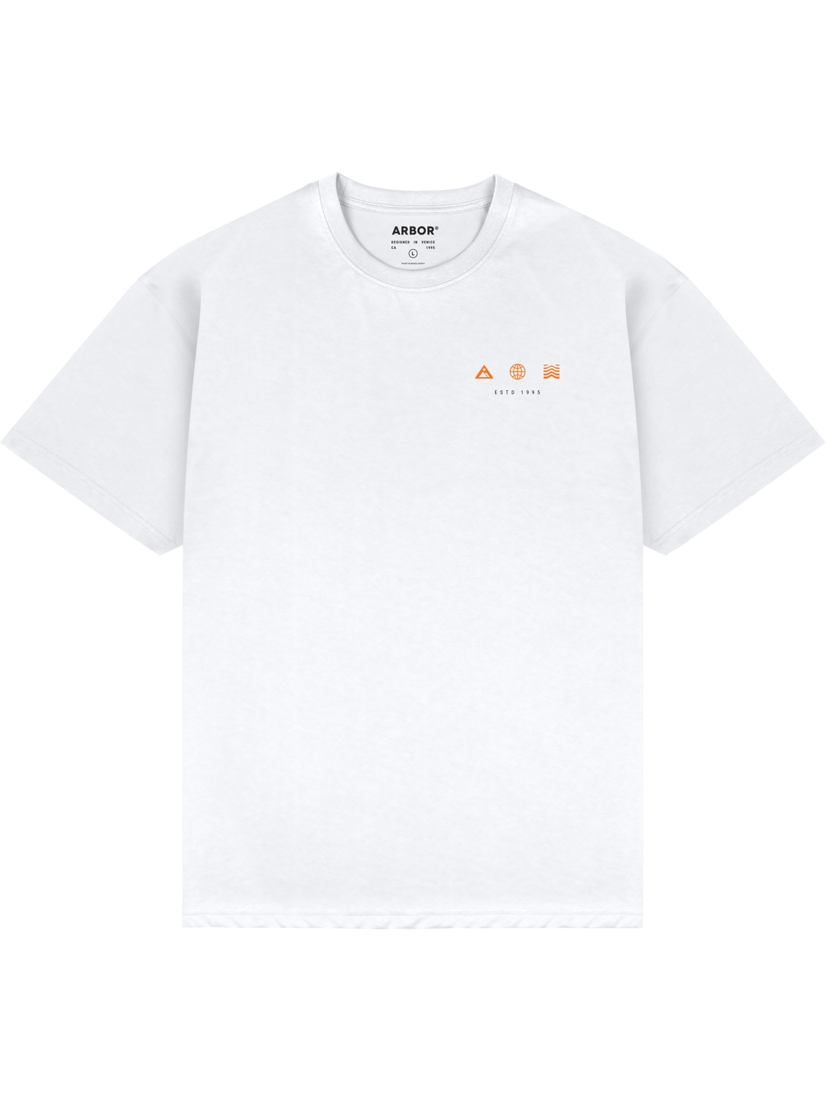 Arbor Coda T-Shirt Tee White