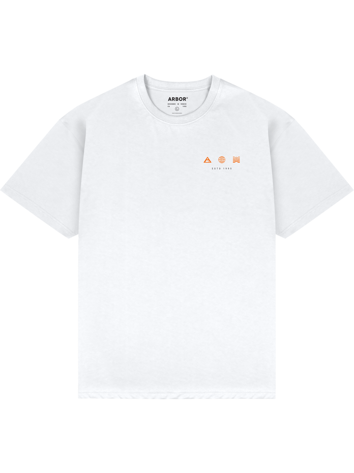 Arbor Coda T-Shirt Tee White
