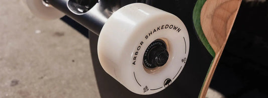 Arbor Skateboards Shakedown complete wheels