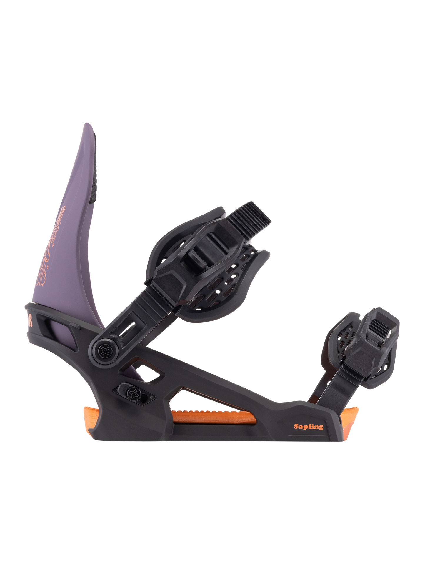 Sapling Binding Black / Violet