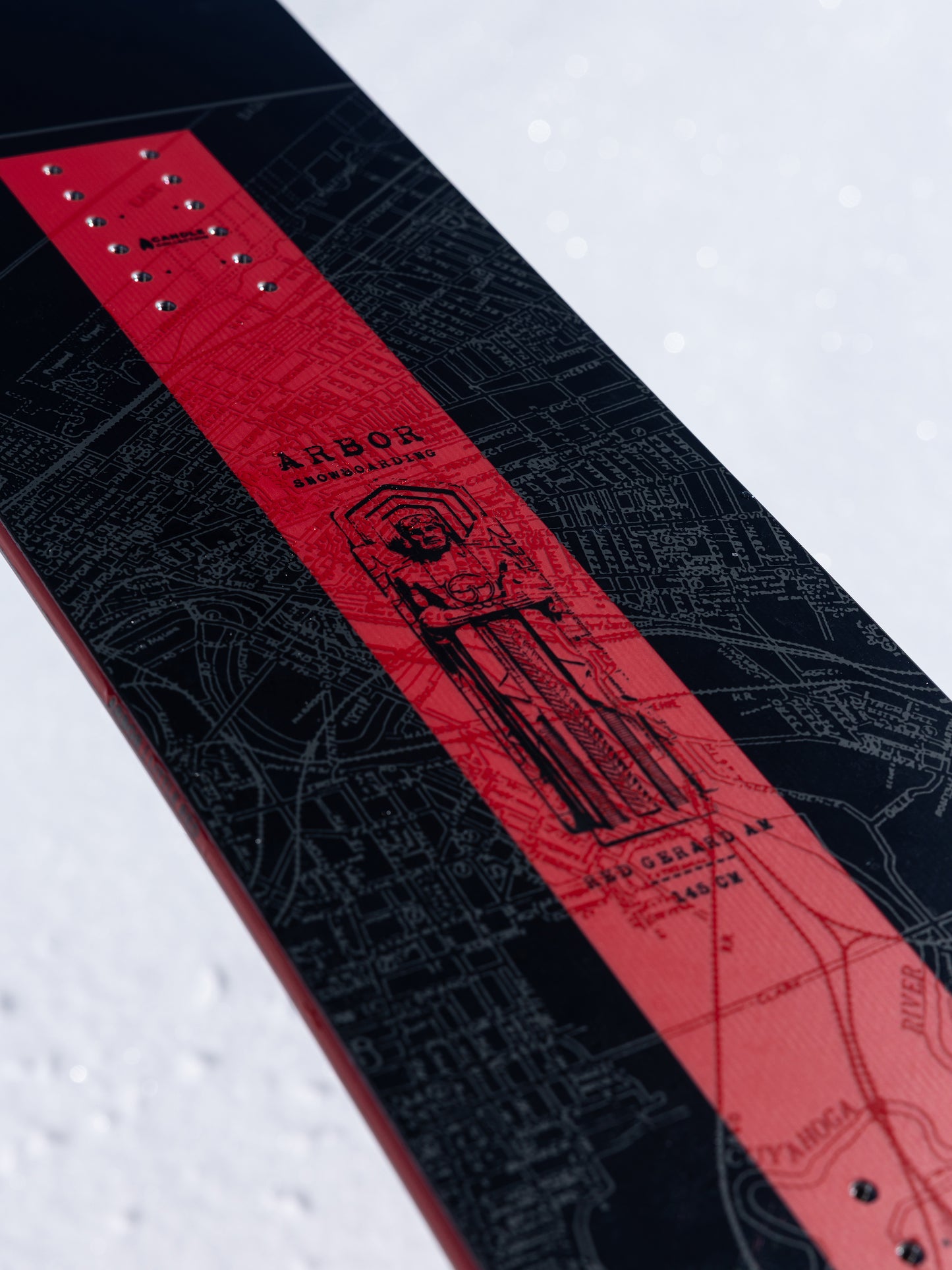Red Gerard Am Snowboard