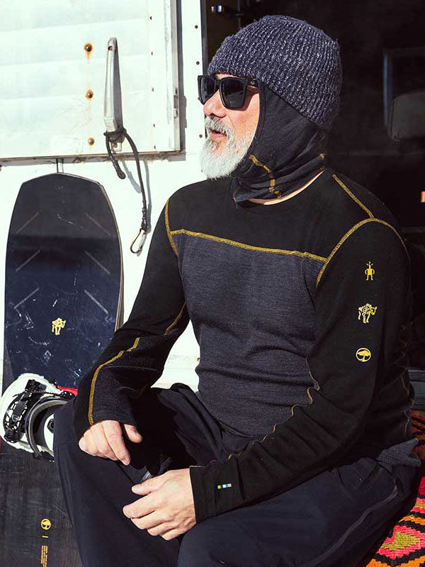 Smartwool + Arbor Thermal Merino Base Layer Colorblock Crew