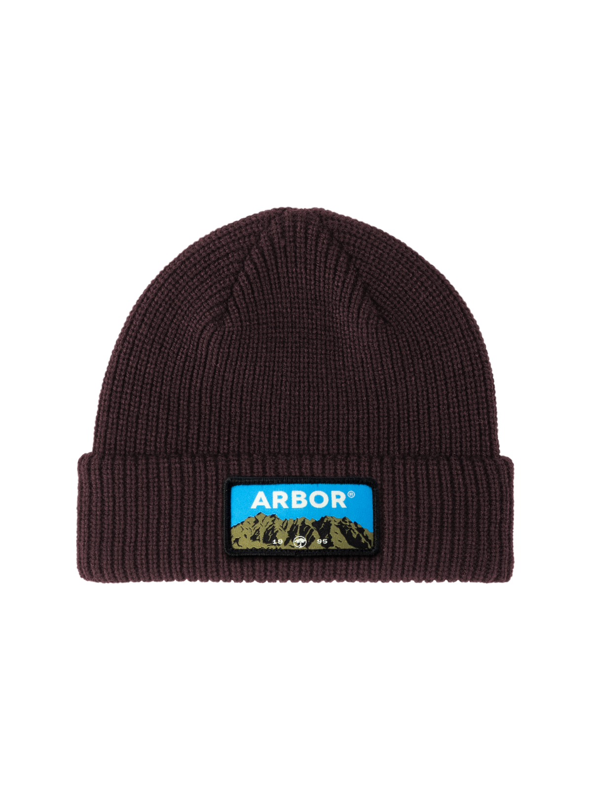 Arbor Mountain Craft Beanie Cocoa Powder with patch