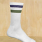 Good Times Vintage Stripes Socks - Blue Green